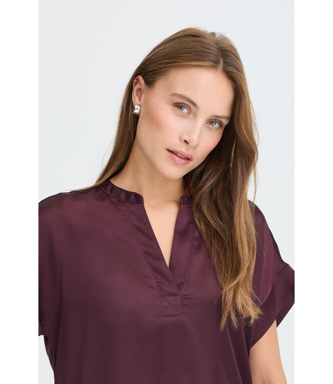 B. Young Selita V Placket Neck - Fig