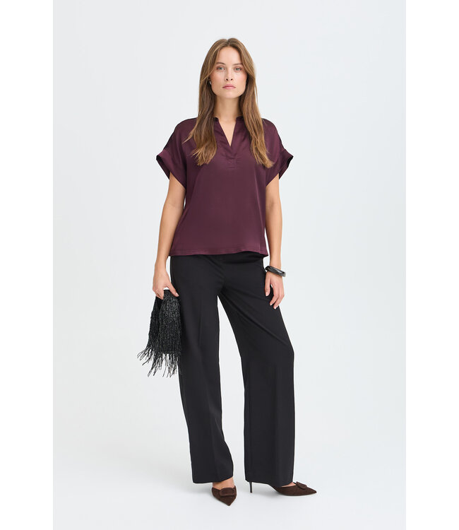 B. Young Selita V Placket Neck - Fig