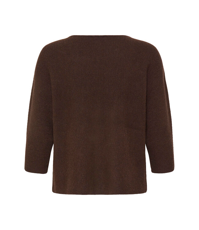 B. Young 3/4 Sleeve Sweater - Java Melange