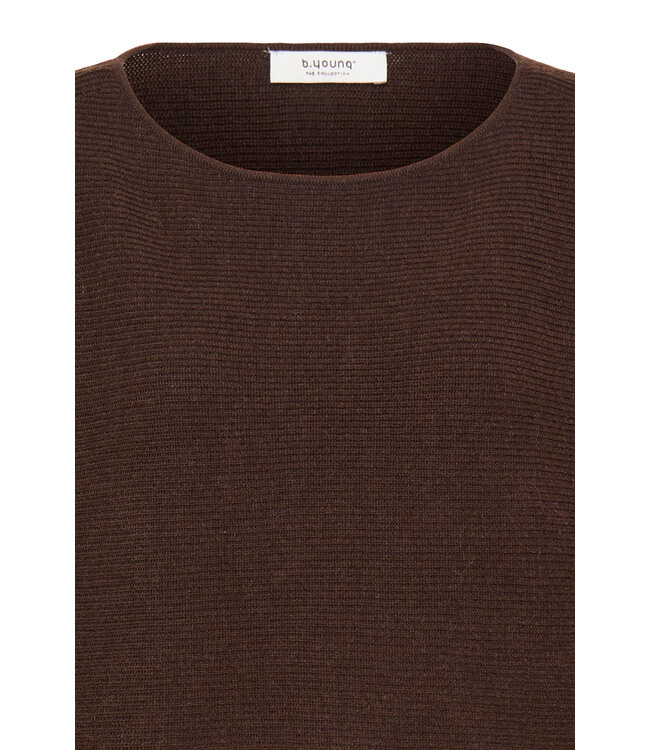 B. Young 3/4 Sleeve Sweater - Java Melange