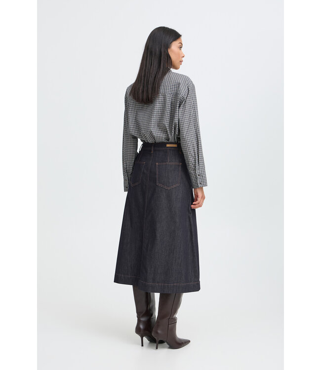 B. Young Denim Skirt - Dark