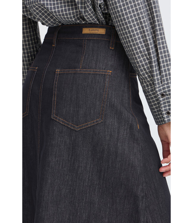 B. Young Denim Skirt - Dark
