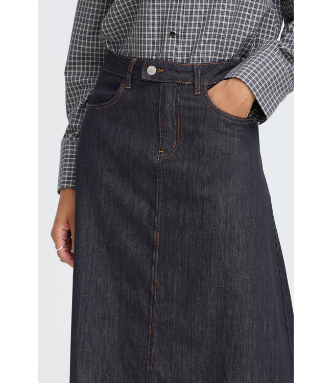 B. Young Denim Skirt - Dark