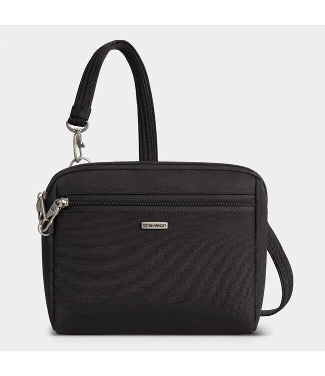 Travelon Anti-Theft Classic Convertible Crossbody/Waist-Pack - Black