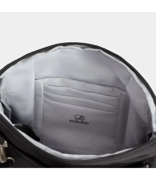 Travelon Anti-Theft Classic Convertible Crossbody/Waist-Pack - Black