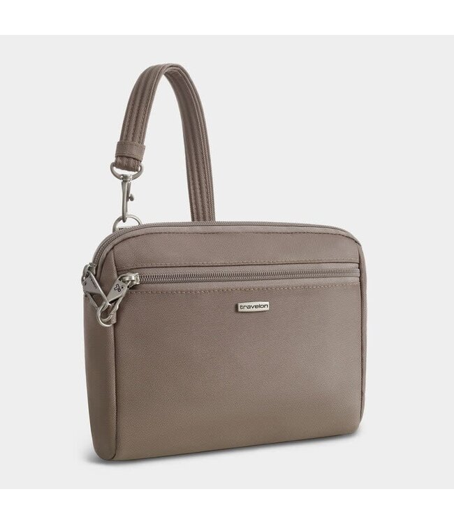 Travelon Anti-Theft Classic Convertible Crossbody/Waist-Pack - Hazelnut
