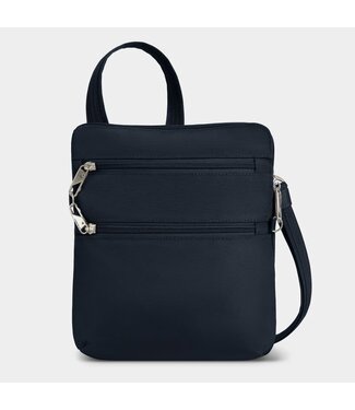 Travelon Anti-Theft Classic Slim Double Zip Crossbody - Midnight