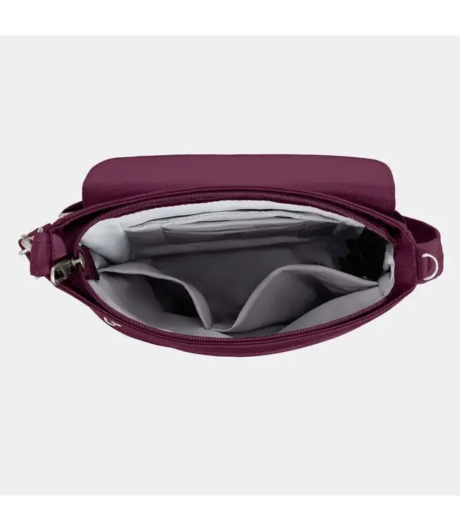 Travelon Anti-Theft Classic Mini Shoulder Bag - Burgundy