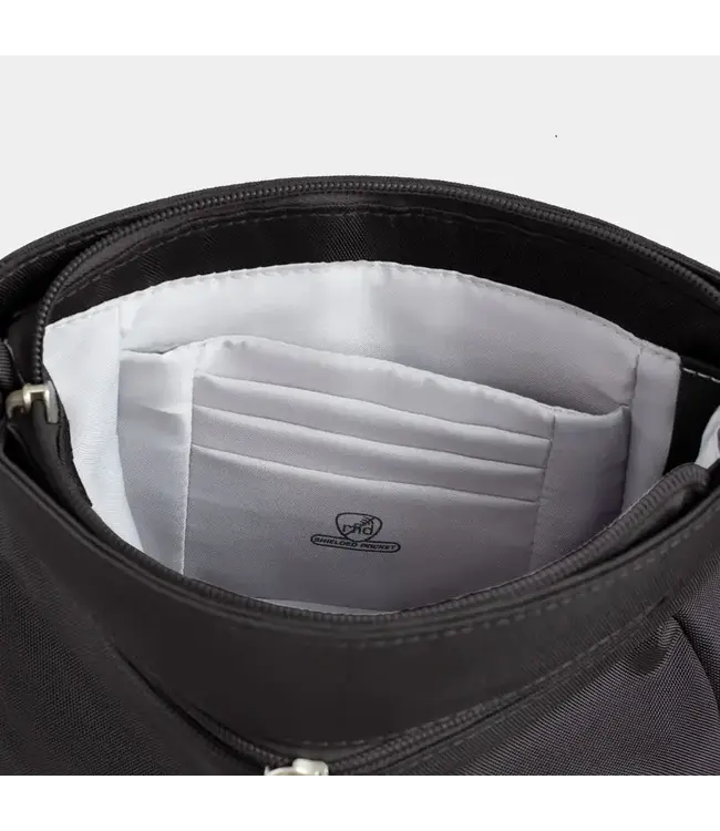 Travelon Anti-Theft Classic Mini Shoulder Bag - Black