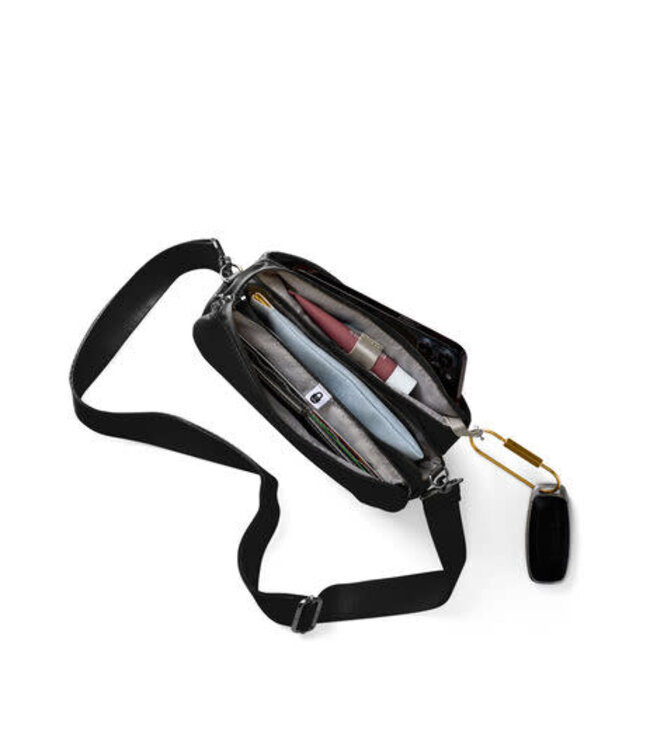 Baggallini Perry Crossbody - Black Twill