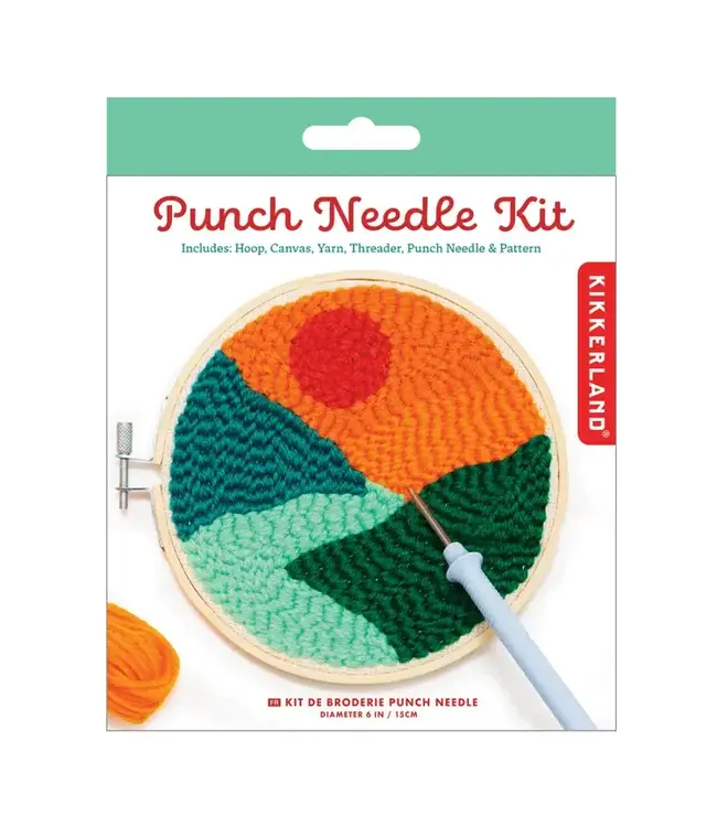 Kikkerland Design Inc. Punch Needle Kit - Landscape