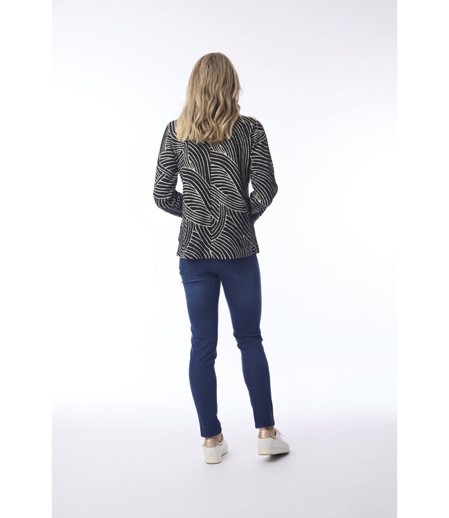 Orientique Benin Asymmetric Top - Black