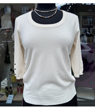 C & S The Label Ann Knit Pullover - Malibu Peach