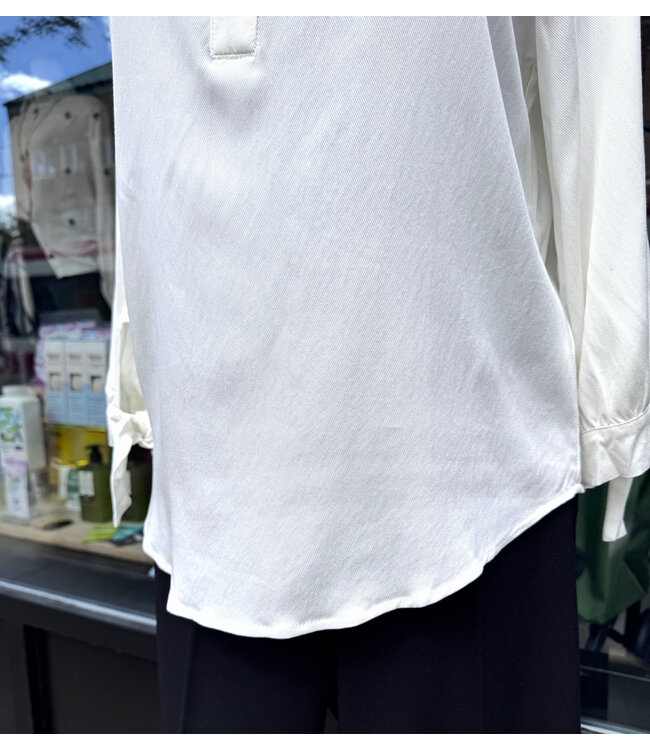C & S The Label Lynn Blouse - Off White