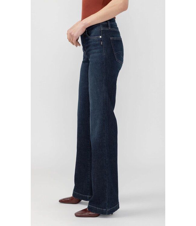 Silver Jeans Avery Trouser Curvy High Rise - Analog