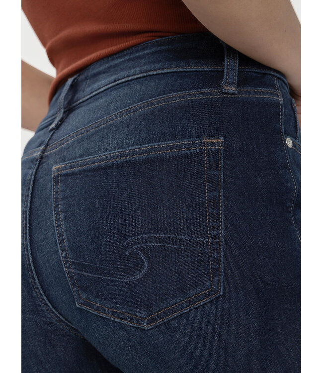 Silver Jeans Avery Trouser Curvy High Rise - Analog
