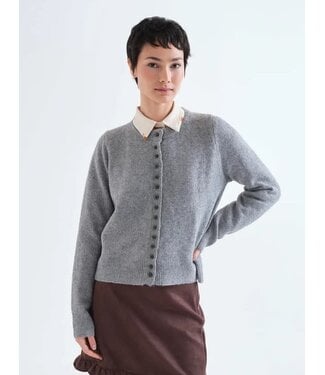 Compania Fantastica Mini Button Cardigan - Grey