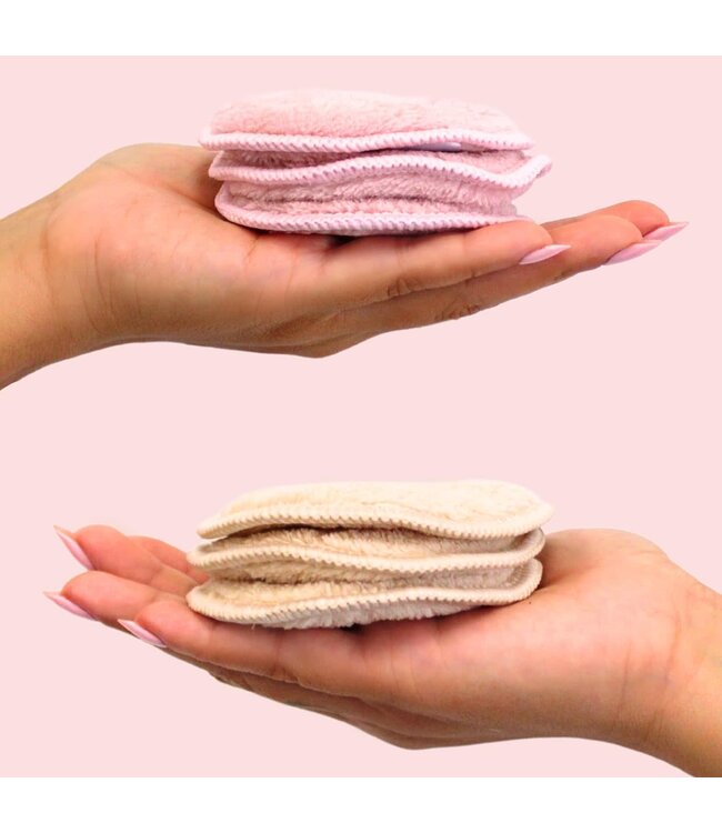 Upper Canada Soap & Candle Makers Erase Your Face 10pk - Beige & Pink