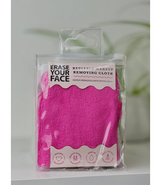 Upper Canada Soap & Candle Makers Erase Your Face Travel Cloth - Pink