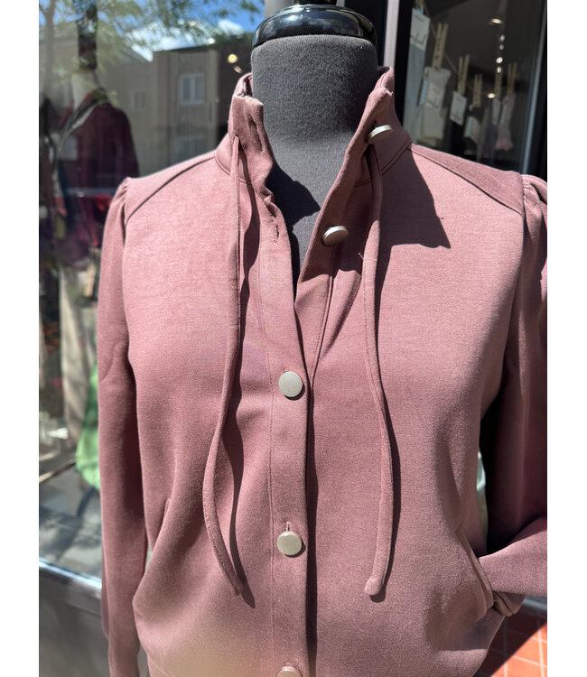 C & S The Label Jovanna Jacket - Mocha Brown