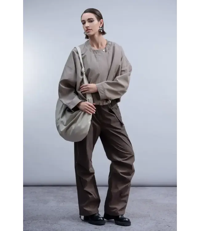 HAAKO Bomber Jacket - Taupe