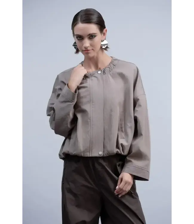 HAAKO Bomber Jacket - Taupe