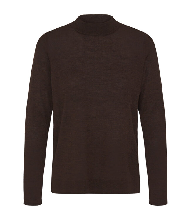 Fransa FRWoolina Pullover - Hot Fudge