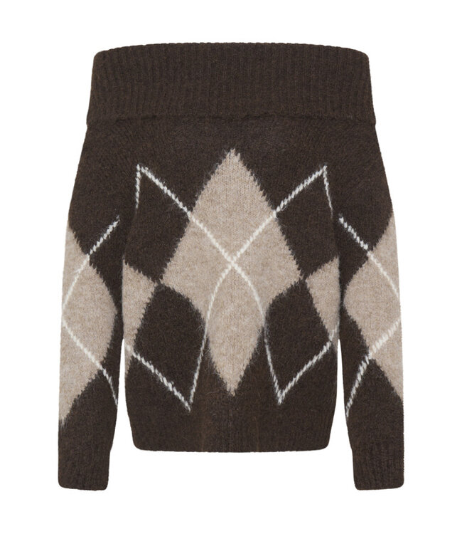 Fransa FRCharleen Pullover - Hot Fudge
