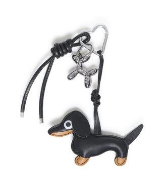 B. Young BYViola Dog Bag Charm - Black Dachshund