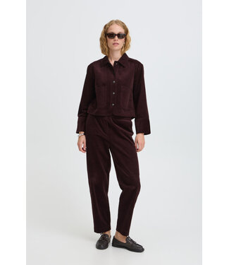 B. Young ByDixian Corduroy Overshirt - Fudge