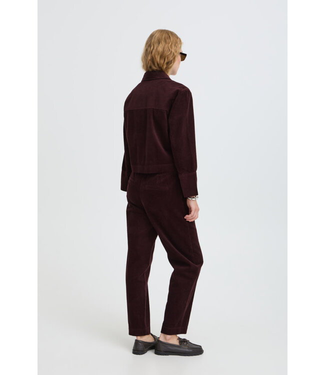 B. Young ByDixian Corduroy Overshirt - Fudge
