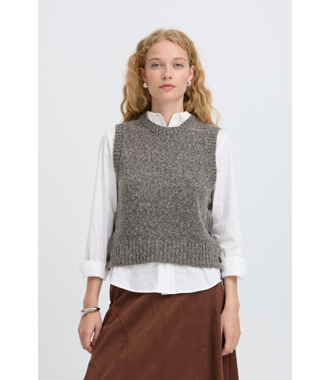 B. Young BYNaima Slipover Vest - Java Melange