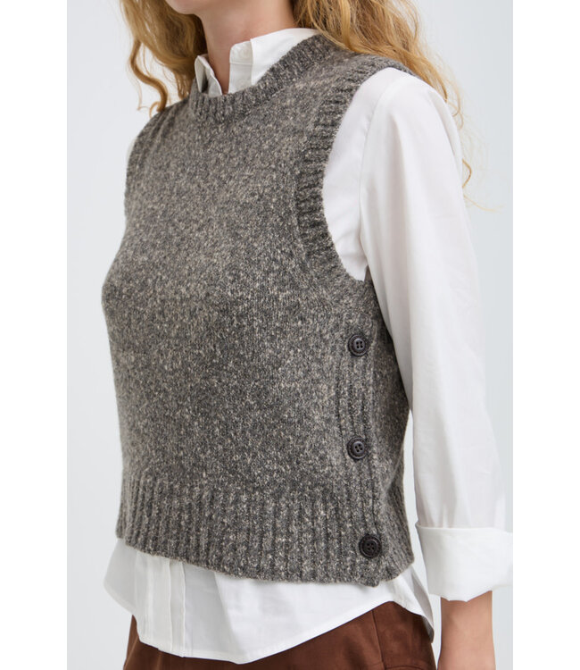 B. Young BYNaima Slipover Vest - Java Melange
