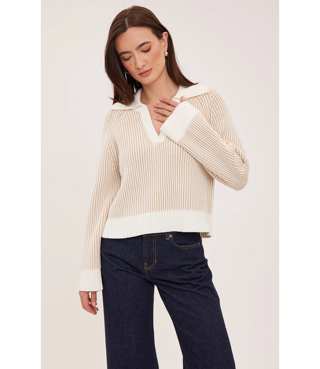 Gentle Fawn Xander Pullover - Cream