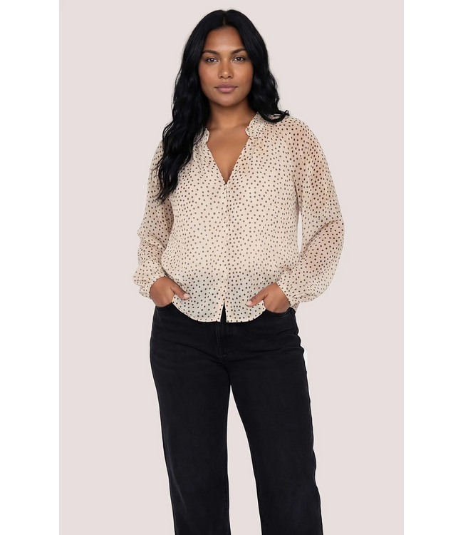 Gentle Fawn Annie Blouse - Cream Print