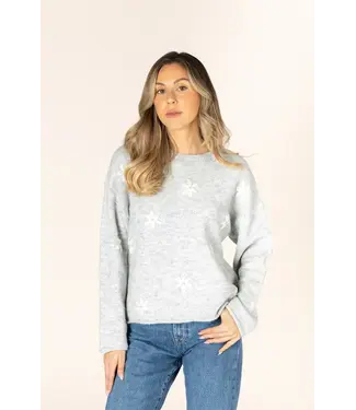 Lyla + Luxe Daisy Sweater - Sterling