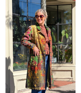 Orientique Long Coat - Digital