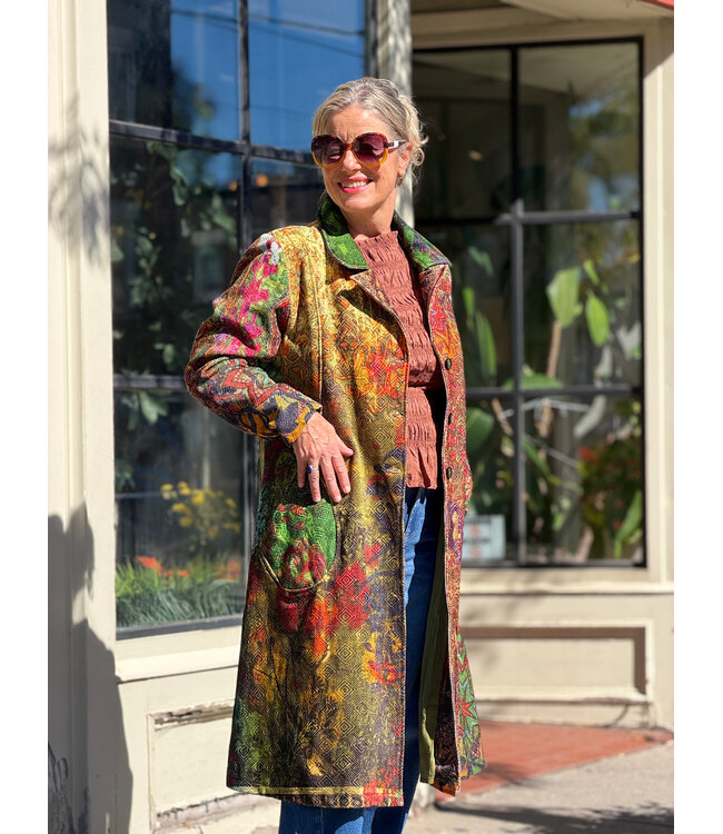 Orientique Long Coat - Digital