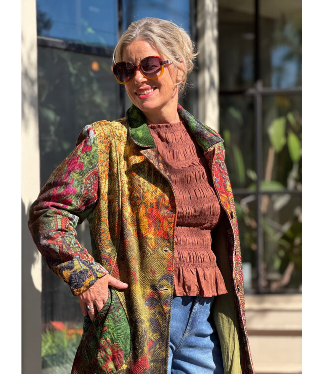 Orientique Long Coat - Digital