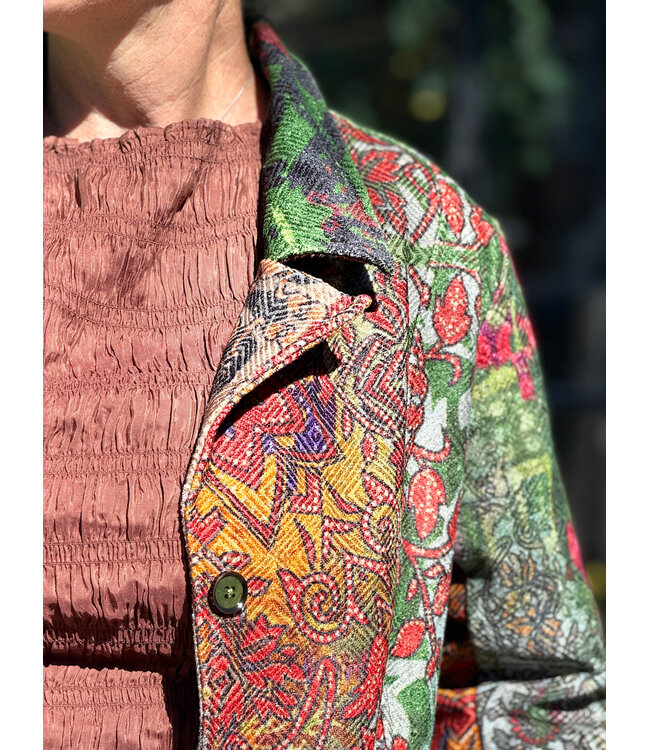 Orientique Long Coat - Digital
