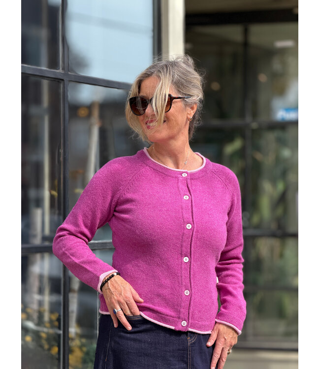 Irelands Eye Killiney Button Cardigan - Boysen