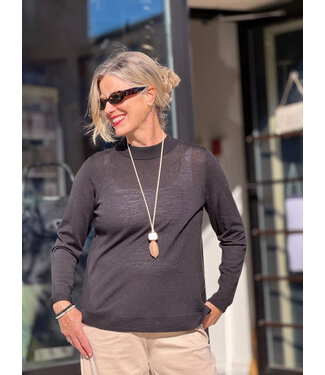 Fransa FRWoolina Pullover - Meteroite