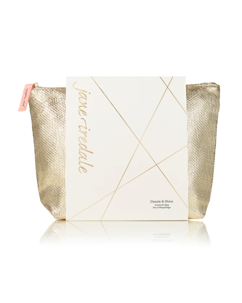 Jane Iredale dazzle and shine cosmetic bag