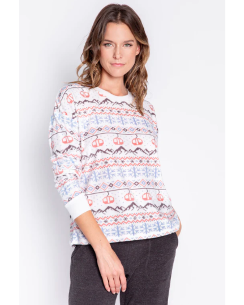 PJ Salvage Stay Lifted L/S Top