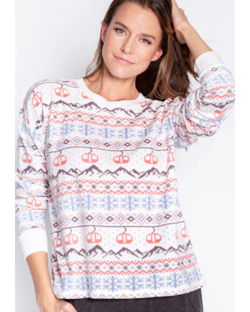 PJ Salvage Stay Lifted L/S Top