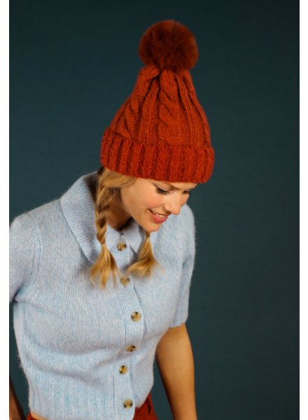 Powder Freya Knitted Bobble Hat