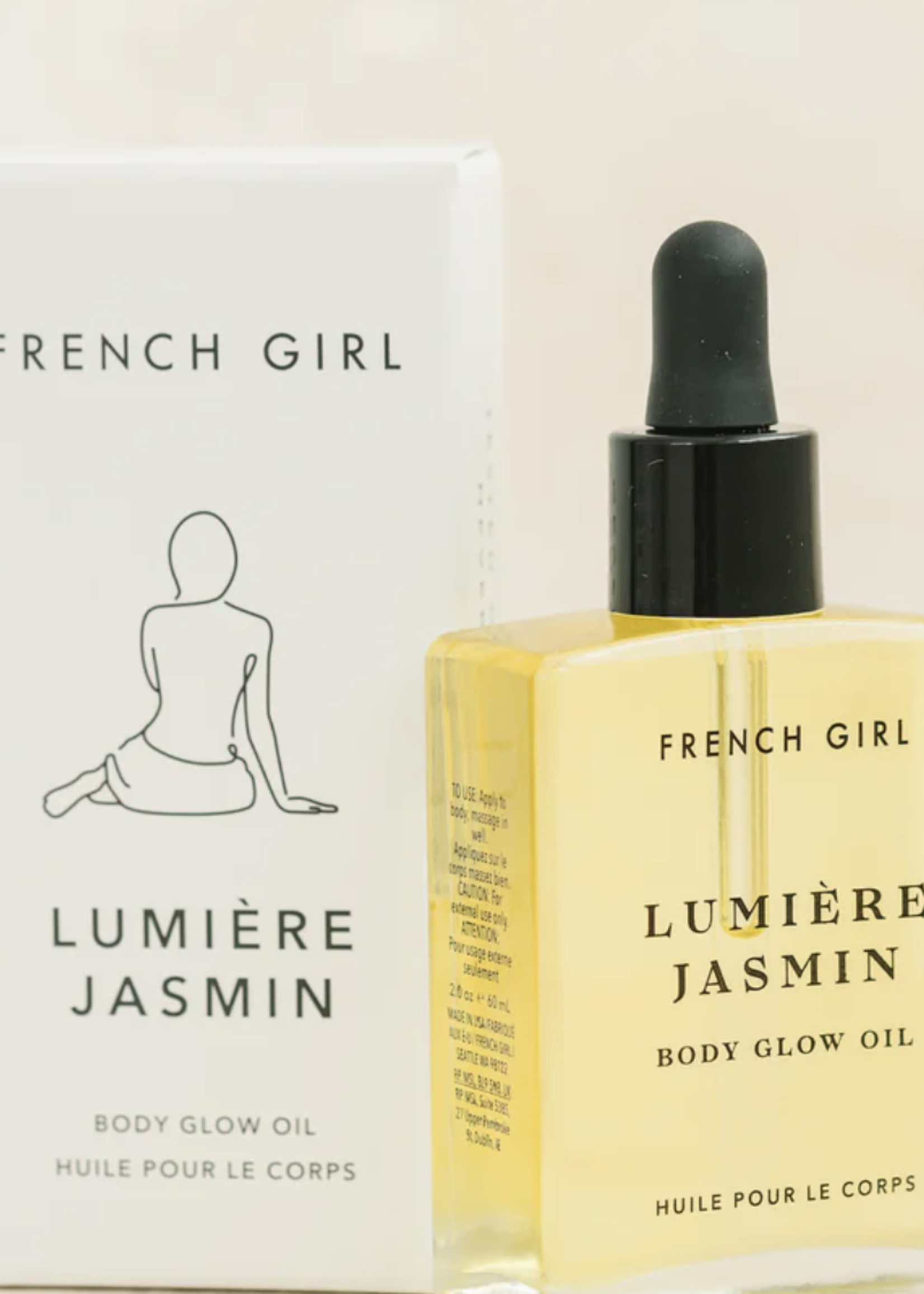 French Girl Lumiere Body Glow Oil Jasmin