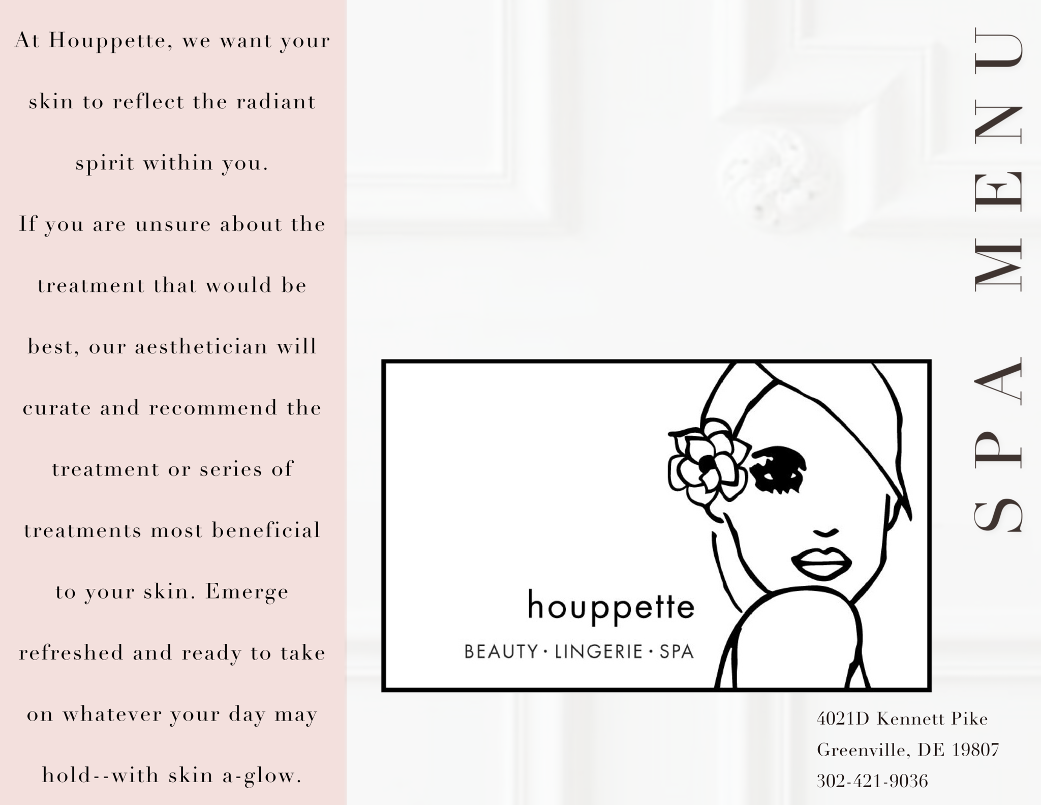 Spa Services | Houppette, Cosmetics Boutique and Spa - Houppette