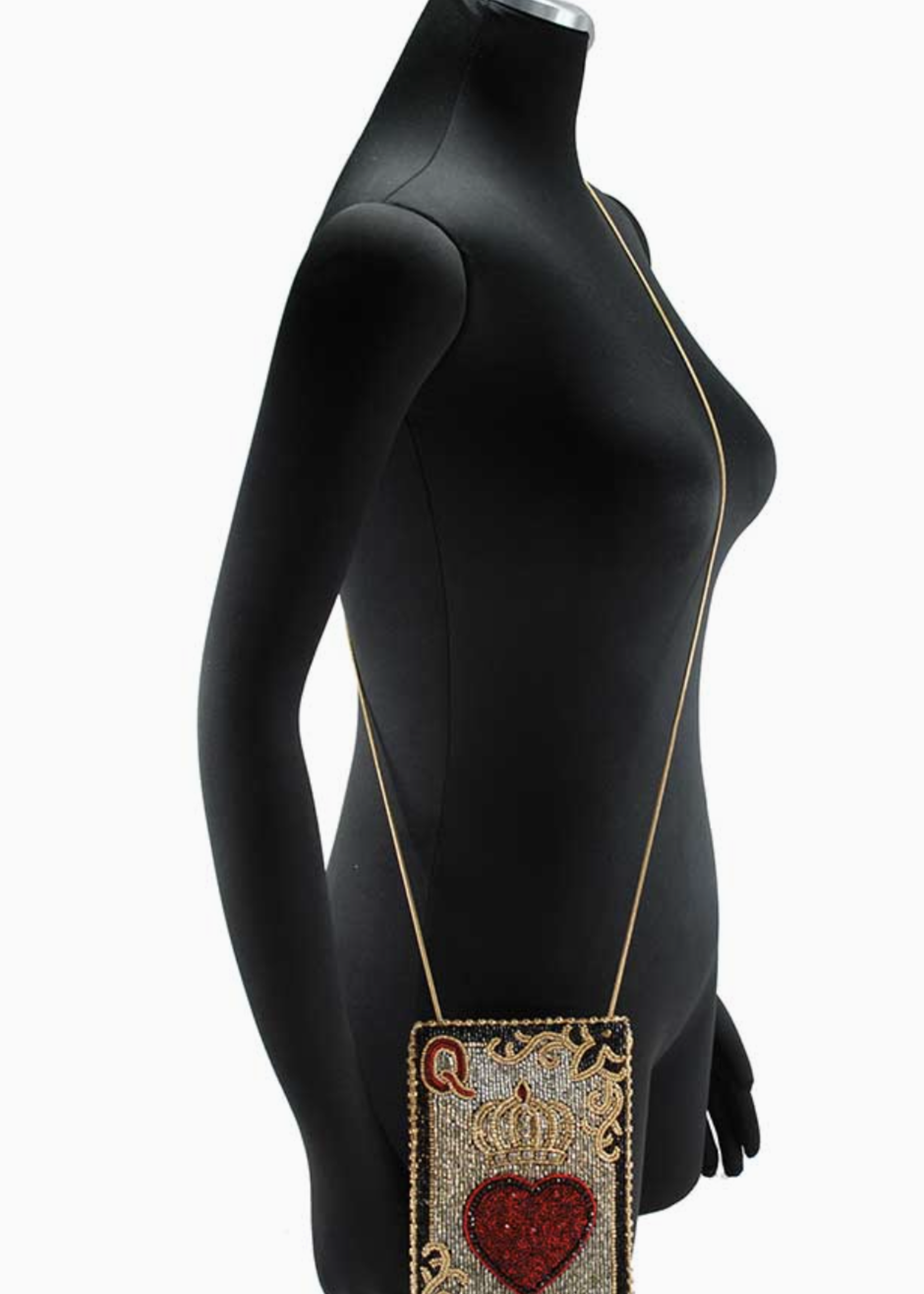 Mary Frances Queen of Hearts Crossbody