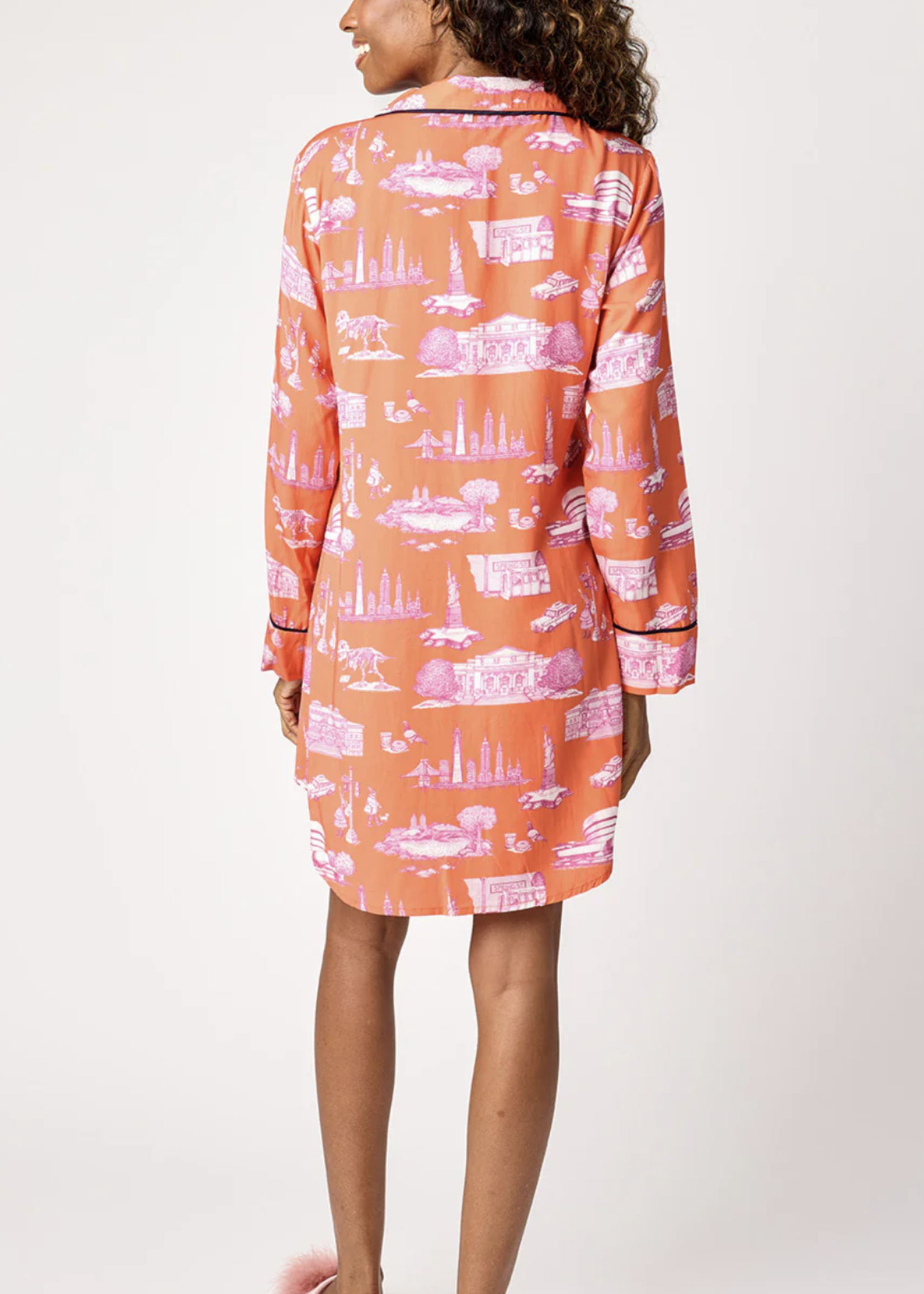 Katie Kime Toile Sleep Shirt